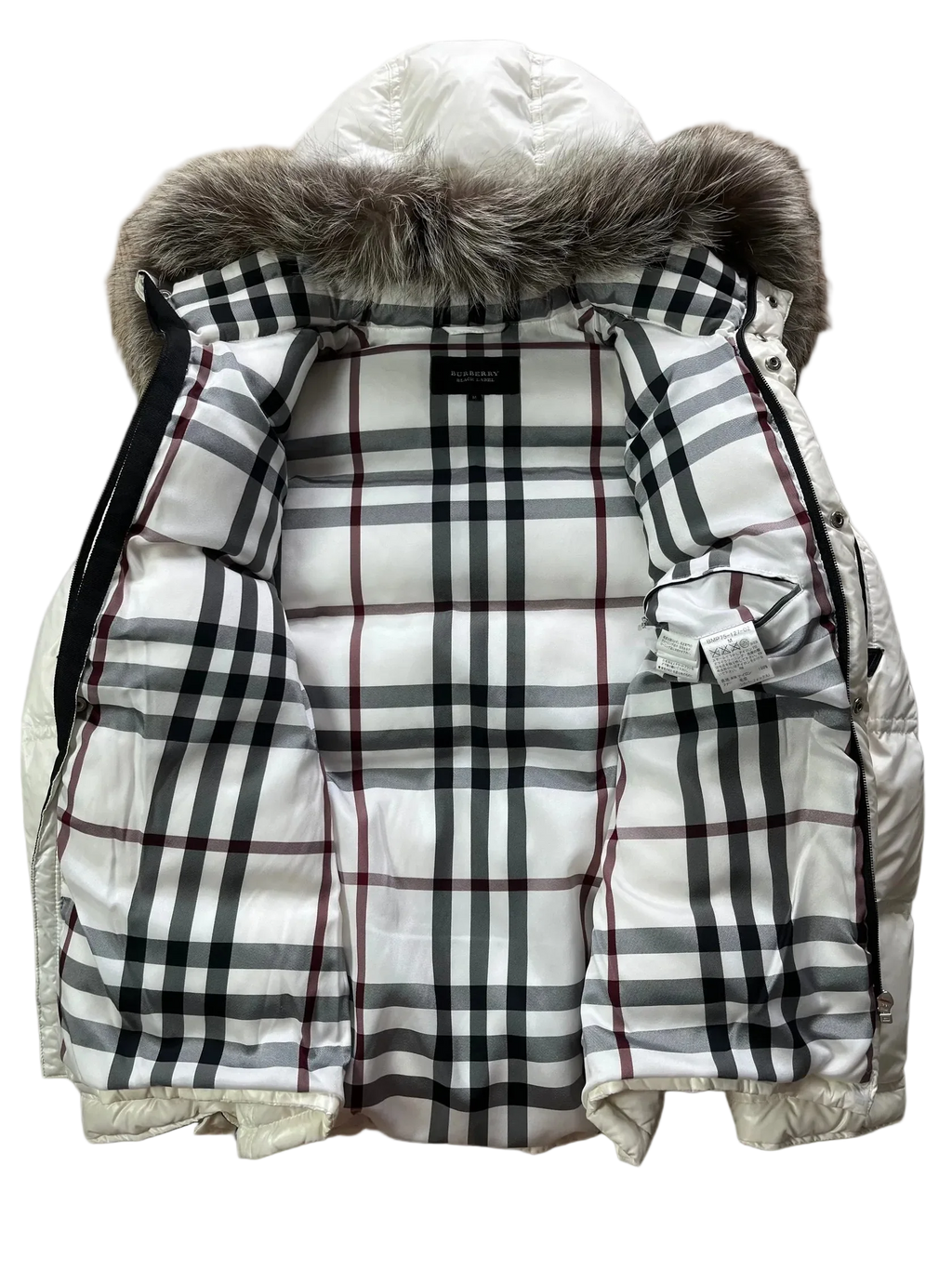 00's BURBERRY Black Label - Made In Japan (White)