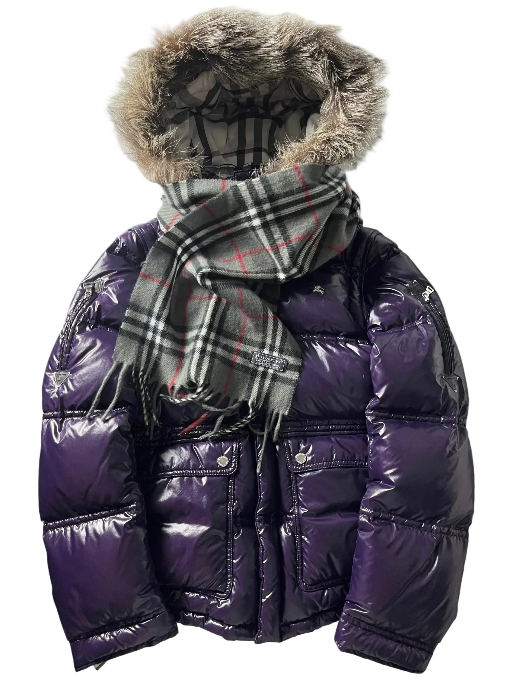 00's BURBERRY Made In Japan (Purple)