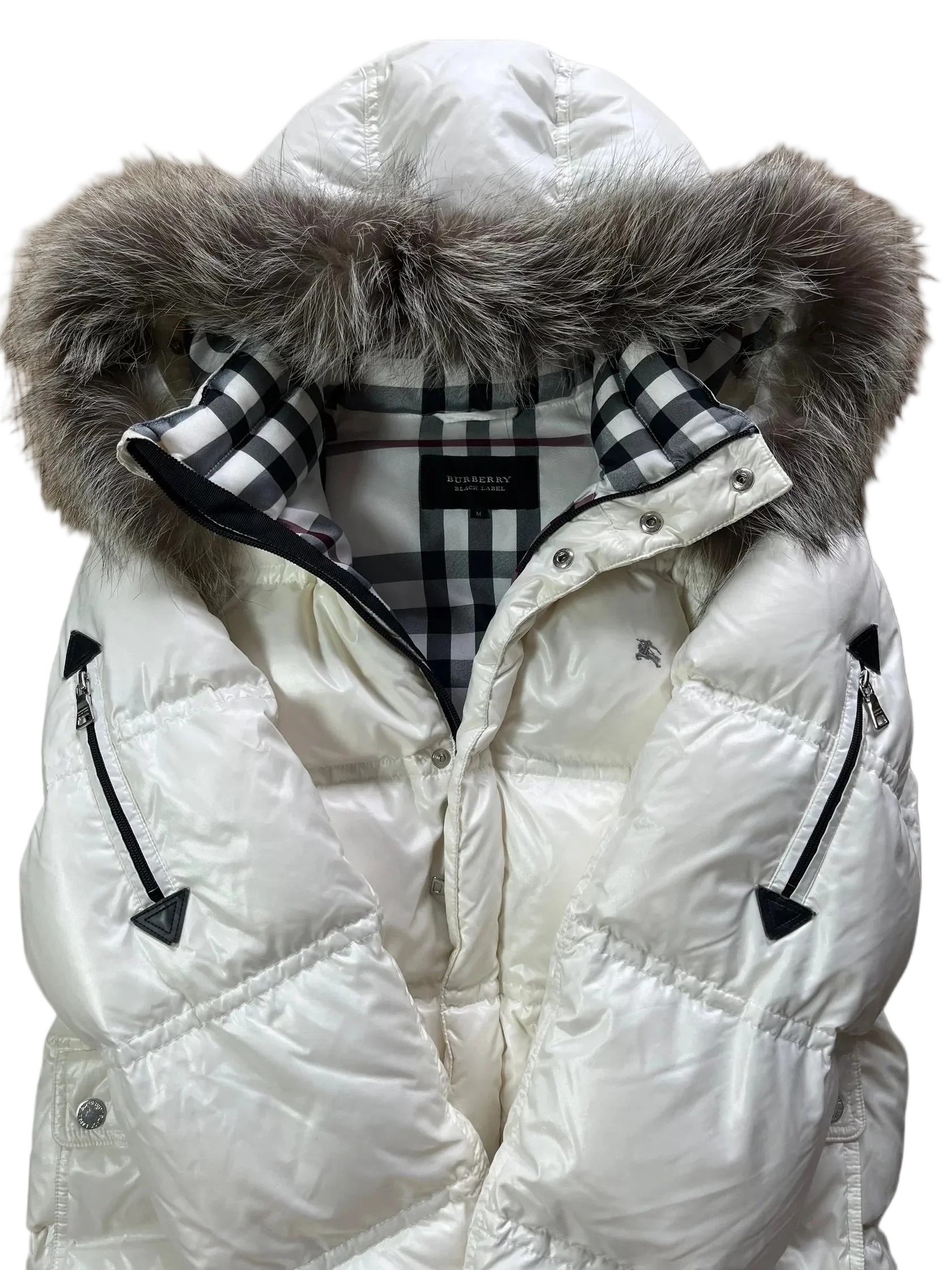 00's BURBERRY Black Label - Made In Japan (White)