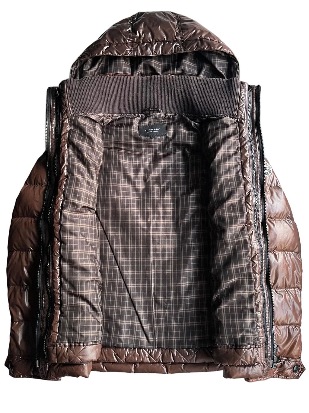 00's BURBERRY Black Label - Made In Japan (2 In 1 Brown)